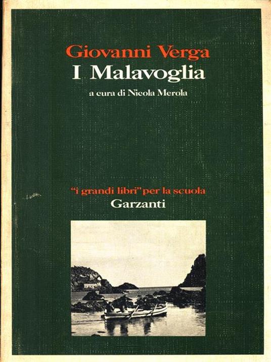 I Malavoglia - Giovanni Verga - copertina