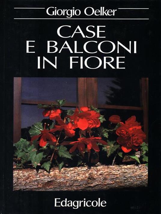 Case e balconi fioriti - Giorgio Oelker - copertina