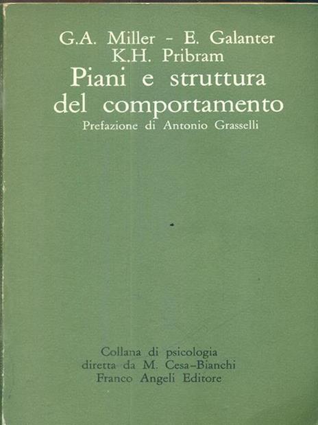 Piani e struttura del comportamento - copertina