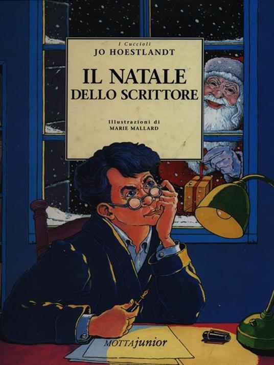 Il Natale dello scrittore - Jo Hoestlandt - copertina