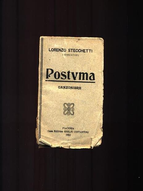 Postuma - Lorenzo Stecchetti - 3