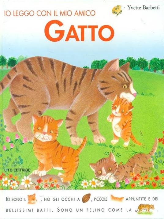 Io leggo con il mio amico gatto - Yvette Barbetti - copertina