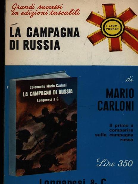 La campagna di Russia - Mario Carloni - copertina