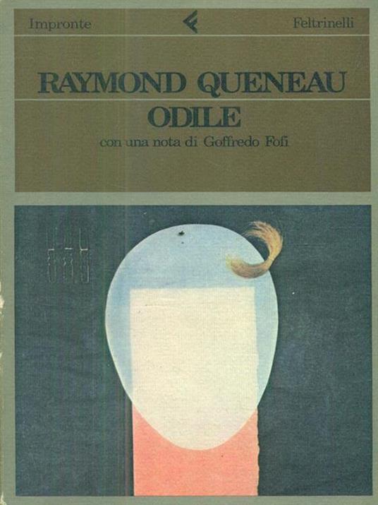 Odile - Raymond Queneau - copertina