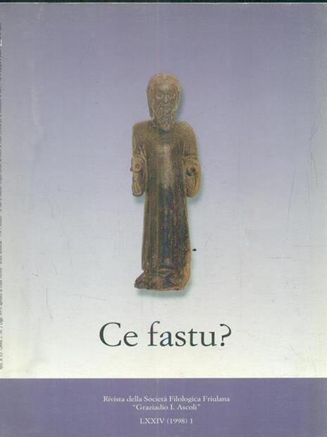 Ce Fastu? - LXXIV, 1998 - 1 - 3