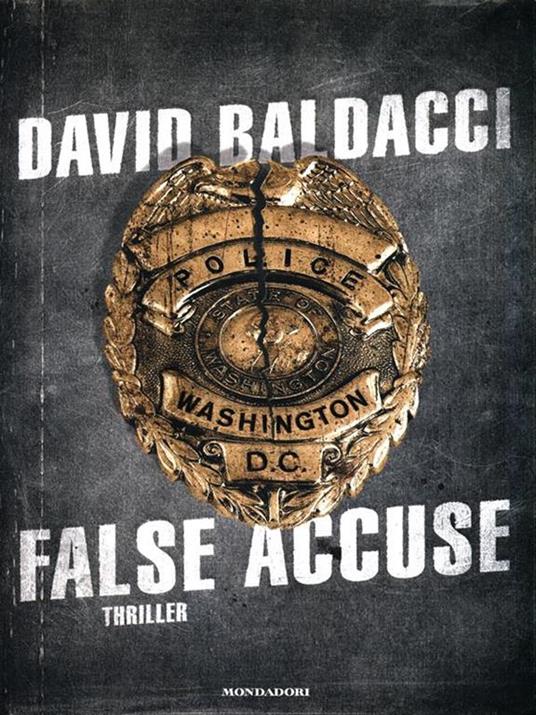 False accuse - David Baldacci - copertina