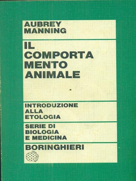 Il comportamento animale - Aubrey Manning - copertina