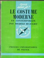 Le costume moderne et contemporain