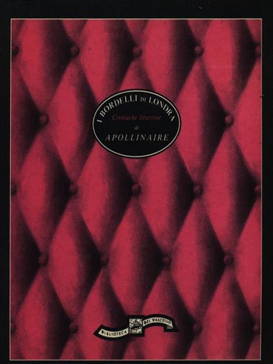 Cronache libertine - Guillaume Apollinaire - copertina