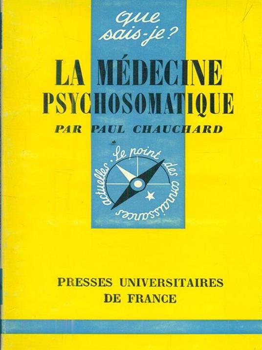 La medecine psychosomatique - Paul Chauchard - copertina