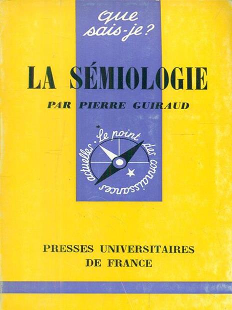 La semiologie - Pierre Guiraud - 3