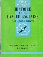 Histoire de la langue anglaise