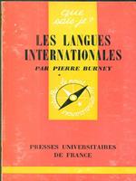 Les langues internationales