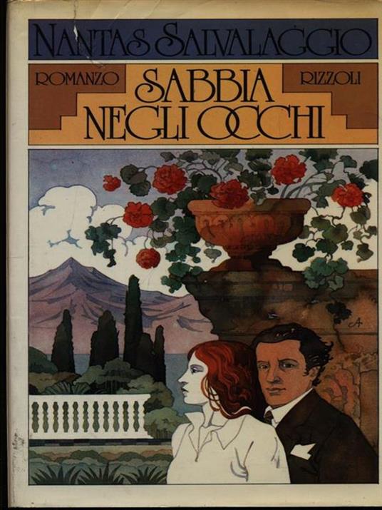 Sabbia negli occhi - autografato - Nantas Salvalaggio - copertina