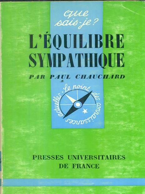 L' equilibre sympathique - Paul Chauchard - 3