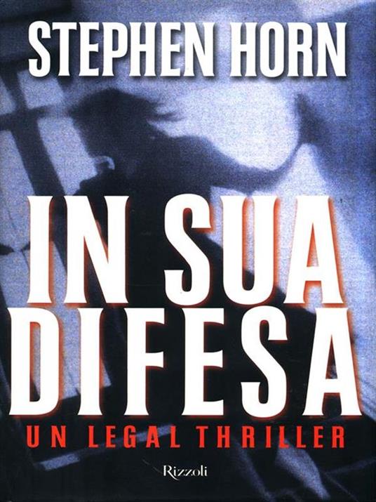 In sua difesa - Stephen Horn - copertina