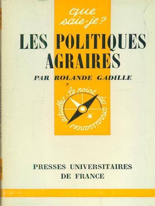 Les politiques agraires - 3