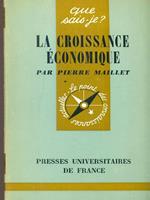 La croissance economique