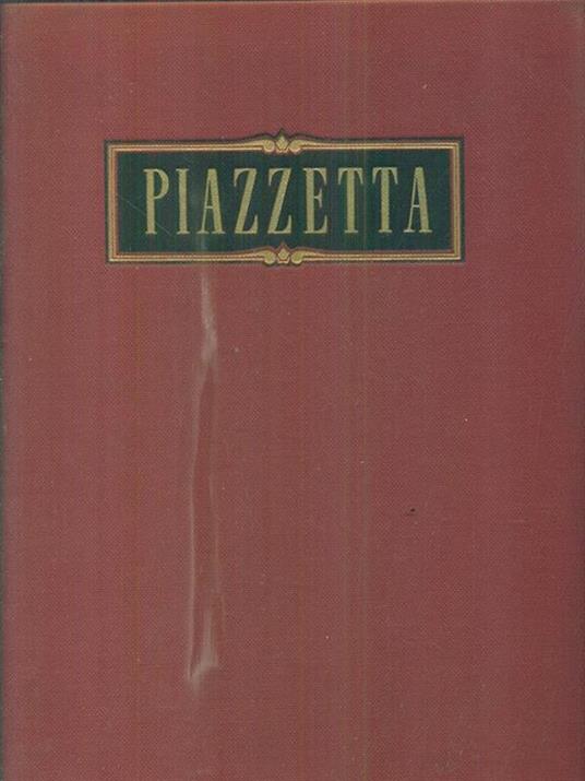 Piazzetta - Rodolfo Pallucchini - copertina
