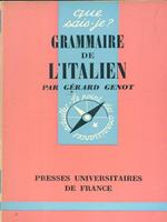 Grammaire de l'italien