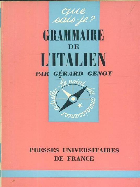 Grammaire de l'italien - 2