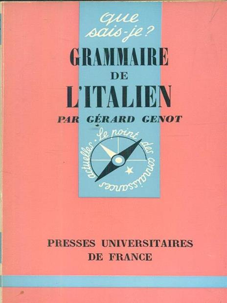 Grammaire de l'italien - 3