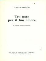 Tre note per il tuo amore