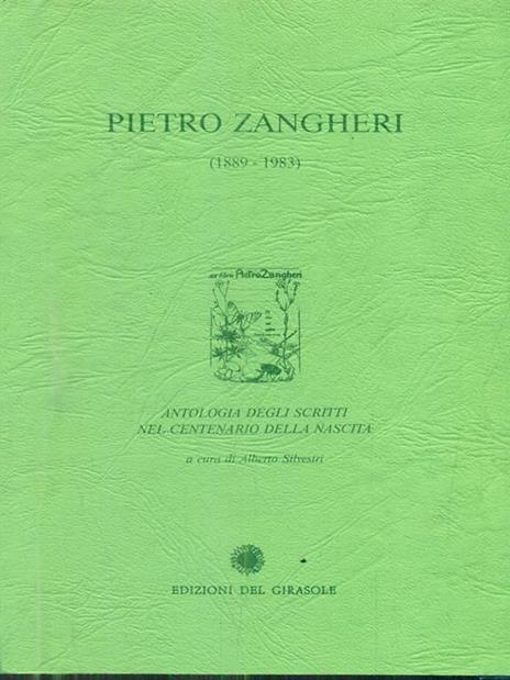 Pietro Zangheri 1889 - 1983 - Alberto Silvestri - 3