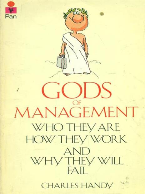 Gods of management - Charles Handy - copertina