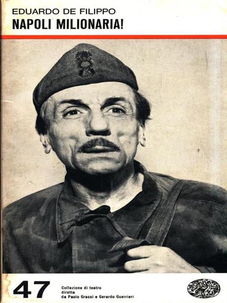 Napoli milionaria! - Eduardo De Filippo - copertina