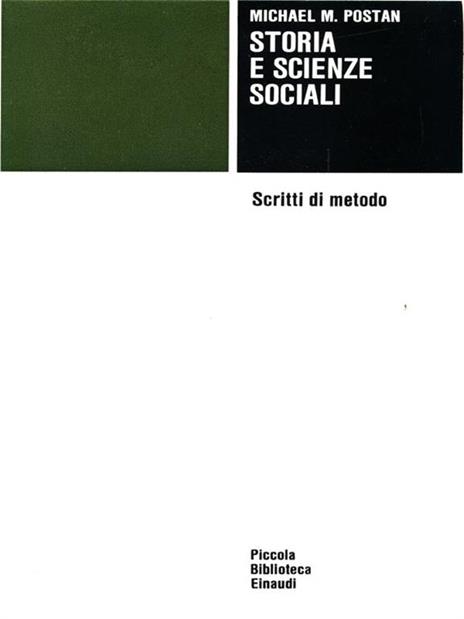 Storia e scienze sociali - Michael M. Postan - 3
