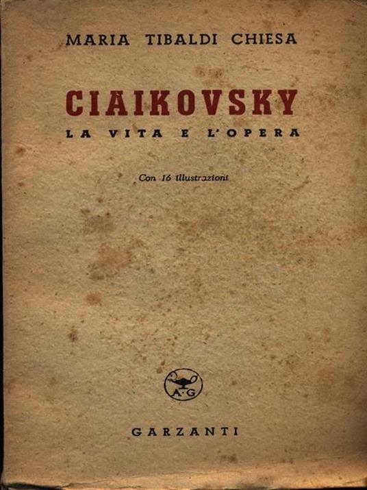 Ciaikovsky - Maria Tibaldi Chiesa - copertina