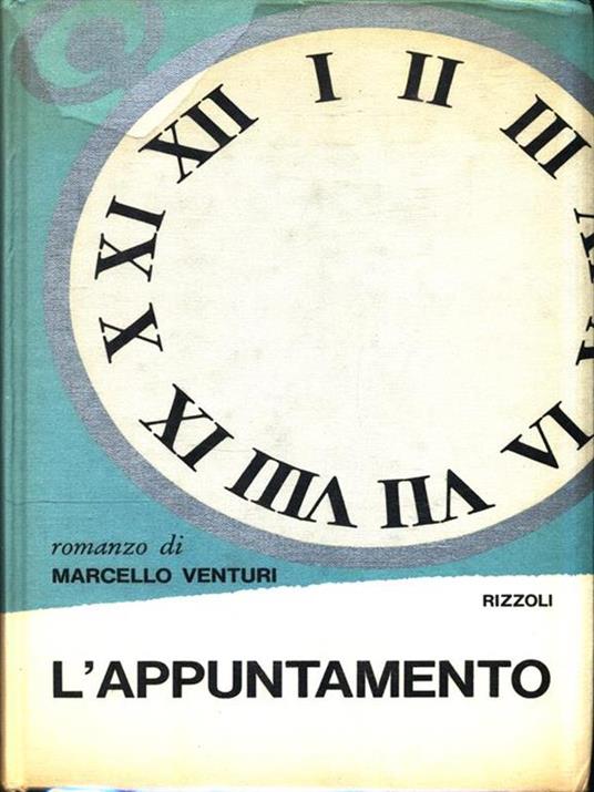 L' appuntamento - Marcello Venturi - copertina