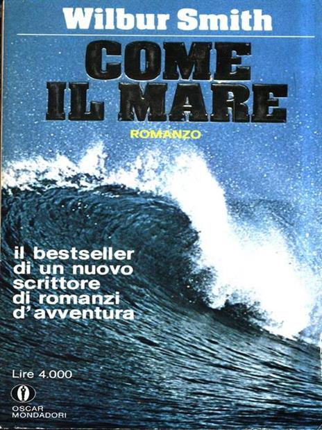 Come il mare - Wilbur Smith - copertina