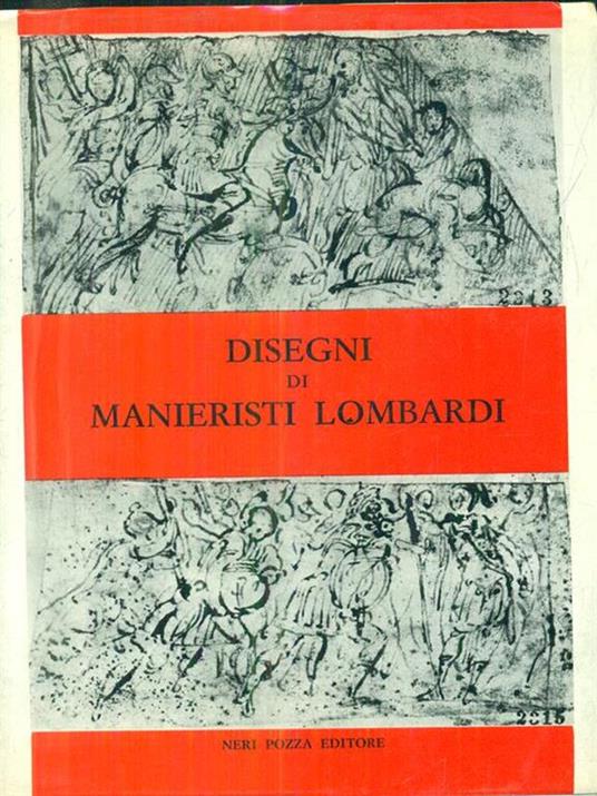 Disegni di manieristi lombardi - copertina