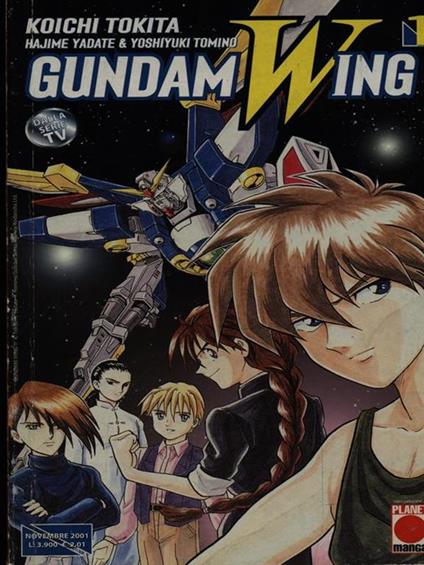 Gundam Wing 1/novembre 2001 - copertina