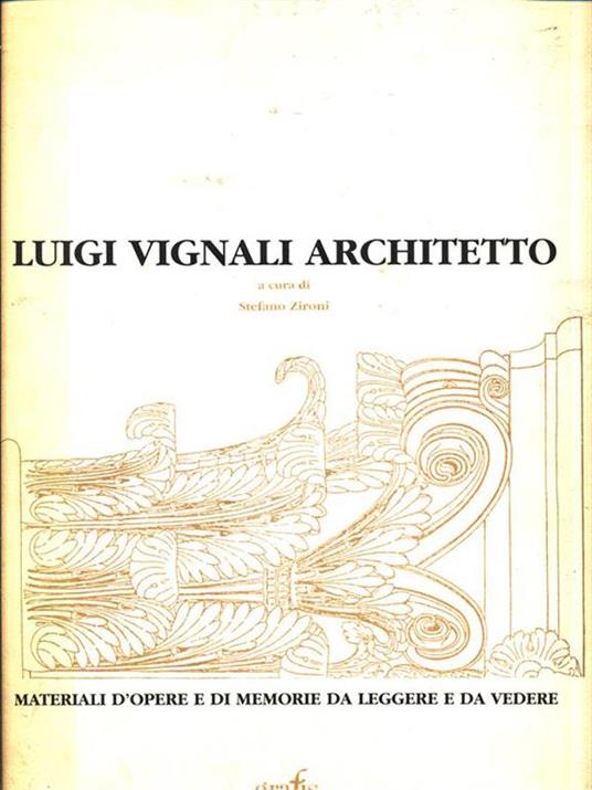 Luigi Vignali architetto - Stefano Zironi - copertina