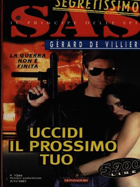 Uccidi il prossimo tuo - Gérard de Villiers - copertina