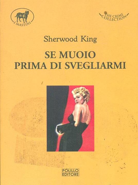 Se muoio prima di svegliarmi - Sherwood King - copertina