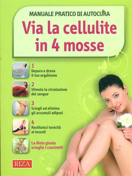 Via la cellulite in 4 mosse - copertina