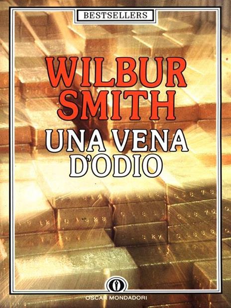 Una vena d'odio - Wilbur Smith - copertina