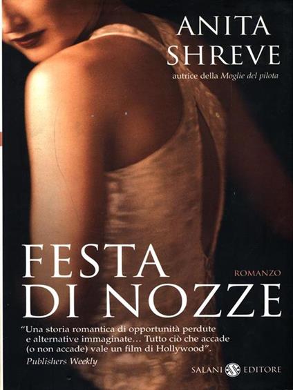 Festa di nozze - Anita Shreve - copertina