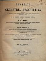 Trattato di geometria descrittiva vol. I