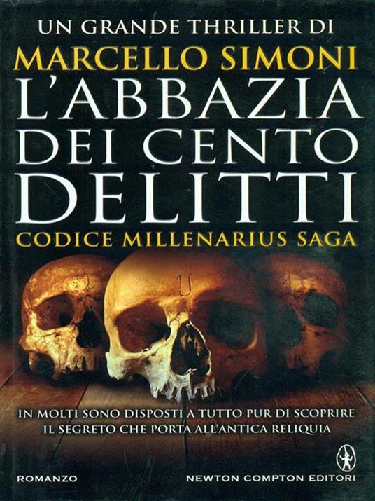 L' abbazia dei cento peccati. Codice Millenarius saga - Marcello Simoni - copertina