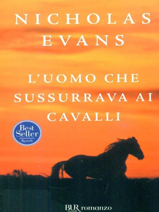 L' uomo che sussurrava ai cavalli - Nicholas Evans - copertina