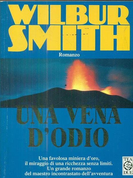 Una vena d'odio - Wilbur Smith - copertina