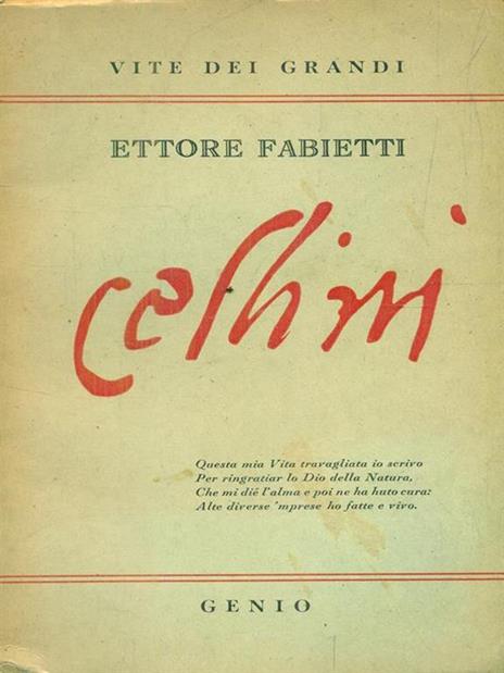 Benvenuto Cellini - Ettore Fabietti - 2