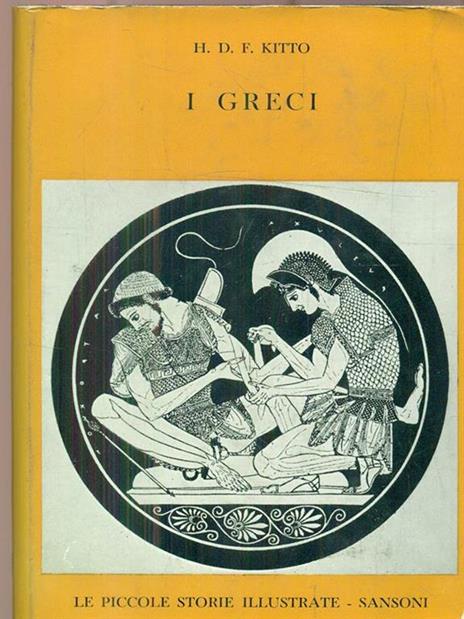 I greci - H. D. Kitto - copertina