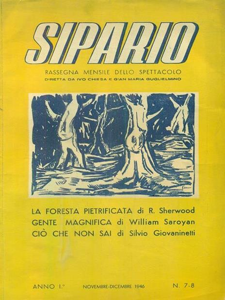 Sipario. Anno I. Novembre-dicembre 1946. N. 7-8 - 3