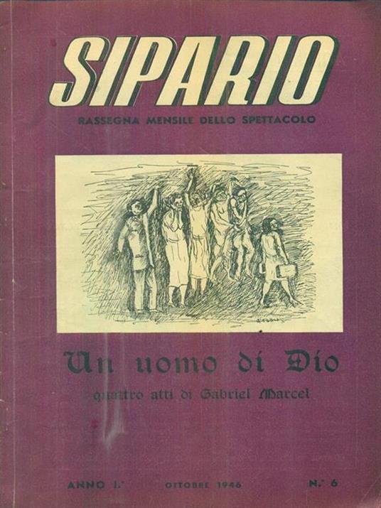 Sipario. Anno I. Ottobre 1946. N. 6 - 3